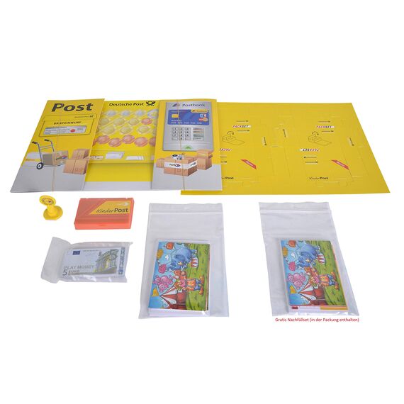 Noris 606011619AMA Kinderpost Und Kinderpostzubehör, Das Beliebte Rollenspiel Inkl. Nachfüllset, Bereits In Der Packung Enthalten, Für Kinder Ab 4 Jahren [Exklusiv Bei Amazon]