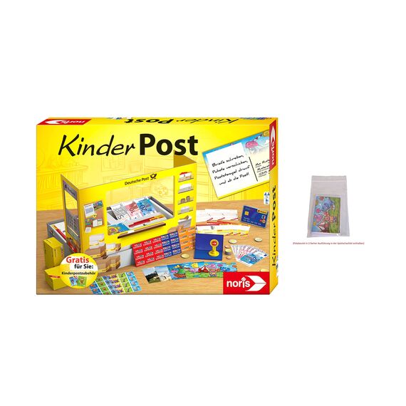 Noris 606011619AMA Kinderpost Und Kinderpostzubehör, Das Beliebte Rollenspiel Inkl. Nachfüllset, Bereits In Der Packung Enthalten, Für Kinder Ab 4 Jahren [Exklusiv Bei Amazon]