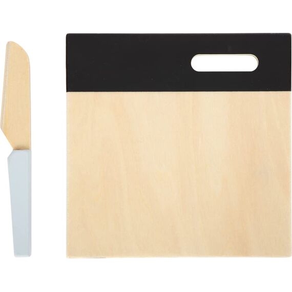 small foot Schneide-Set Obst "fresh" aus Holz, Lebensmittel für Kinderküche, Rollenspielzeug ab 2 Jahren, 12330