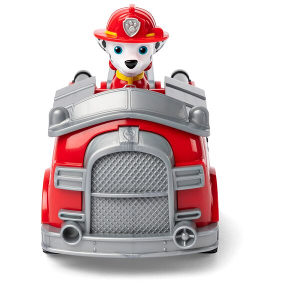 Spin Master PAW Patrol, Feuerwehr-Fahrzeug mit Marshall-Figur (Basic Vehicle/Basis Fahrzeug), Spielzeugauto, ab 3 Jahren