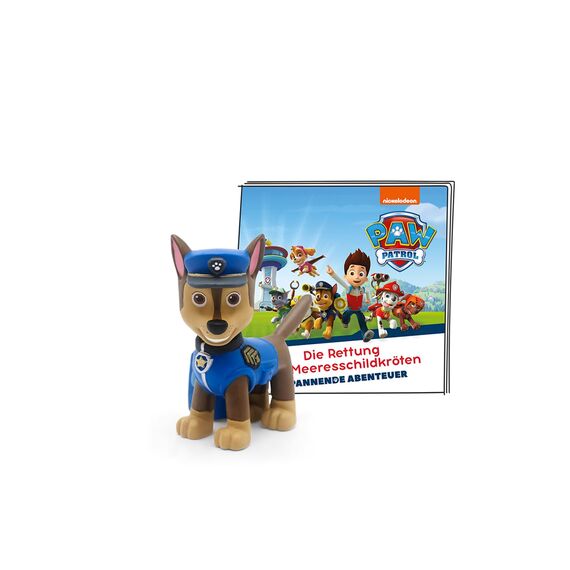tonies Hörfiguren für Toniebox, Paw Patrol – Die Rettung der Meeresschildkröten, Hörspiel mit 4 Geschichten für Kinder ab 3 Jahren, Spielzeit ca. 51 Minuten