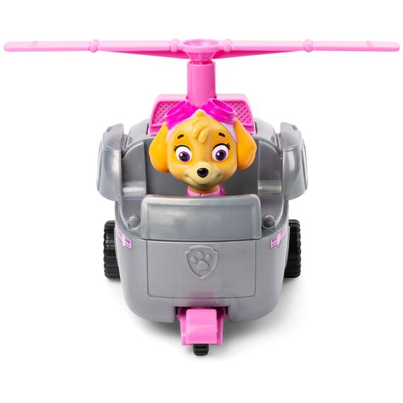 PAW PATROL, Helikopter-Fahrzeug mit Skye-Figur (Basic Vehicle/Basis Fahrzeug), Spielzeugauto, ab 3 Jahren
