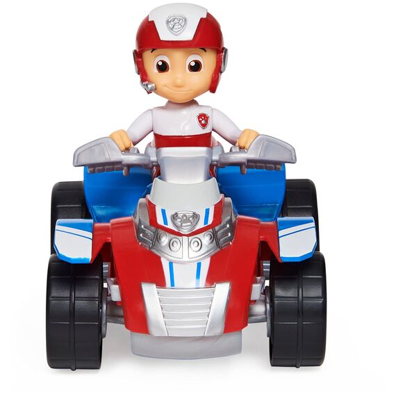 PAW PATROL, Quad-Fahrzeug mit Ryder-Figur (Basic Vehicle/Basis Fahrzeug), Spielzeugauto, ab 3 Jahren