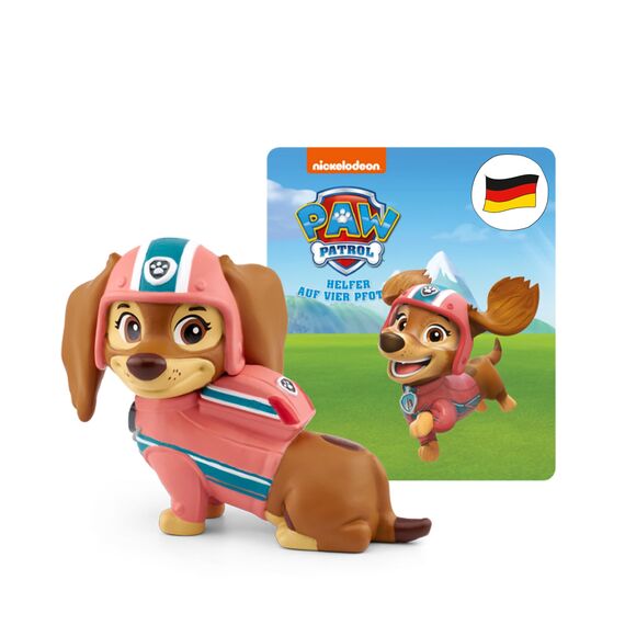 tonies Hörfiguren für Toniebox, PAW Patrol – Liberty, Hörspiel mit 3 Geschichten für Kinder ab 3 Jahren, Spielzeit ca. 50 Minuten