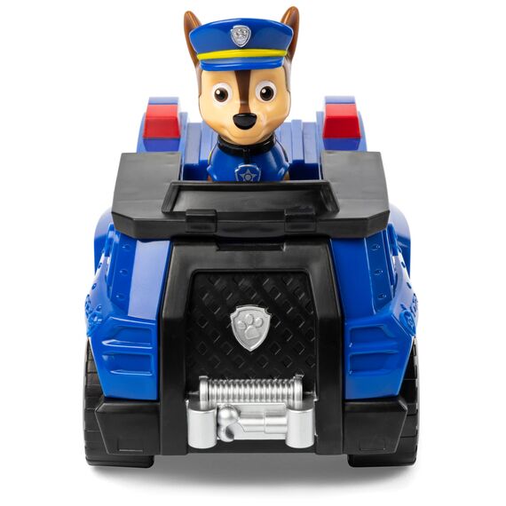 PAW PATROL, Polizei-Fahrzeug mit Chase-Figur (Basic Vehicle/Basis Fahrzeug), Spielzeugauto, ab 3 Jahren