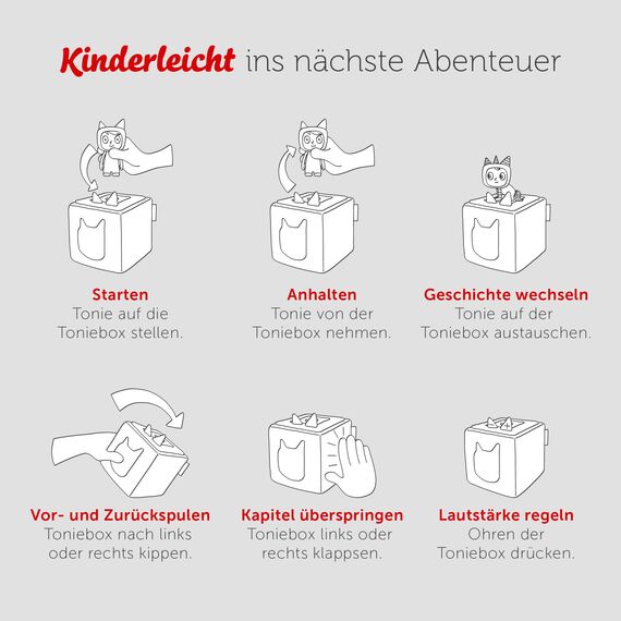 tonies Hörfiguren für Toniebox, PAW Patrol – Hier kommt Tracker, Hörspiel mit 3 Geschichten für Kinder ab 3 Jahren, Spielzeit ca. 55 Minuten