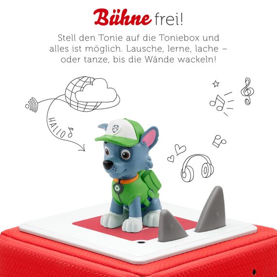 tonies Hörfiguren für Toniebox, PAW Patrol – Die Hundeschau, Hörspiel mit 4 Geschichten für Kinder ab 3 Jahren, Spielzeit ca. 50 Minuten