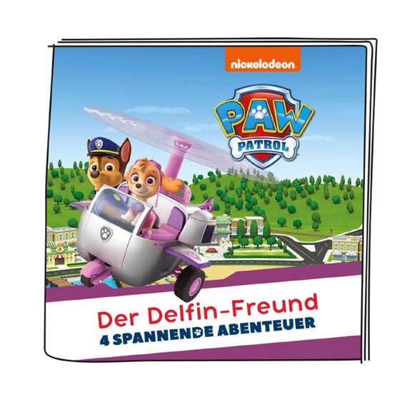 tonies Hörfiguren für Toniebox, Paw Patrol – Der Delfin-Freund, Hörspiel mit Musik für Kinder ab 3 Jahren, Spielzeit ca. 56 Minuten