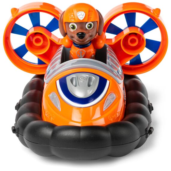PAW PATROL, Luftkissenboot-Fahrzeug mit Zuma-Figur (Basic Vehicle/Basis Fahrzeug), Spielzeugauto, ab 3 Jahren