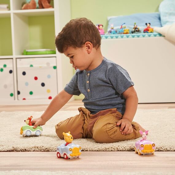 Vtech 80-406564 TUT TUT Baby Flitzer - Disney Set 1 (Winnie Puuhs-, Tiggers- und Ferkels Cabrio)