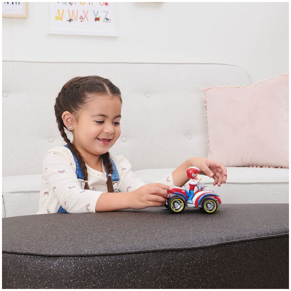 PAW PATROL, Quad-Fahrzeug mit Ryder-Figur (Basic Vehicle/Basis Fahrzeug), Spielzeugauto, ab 3 Jahren