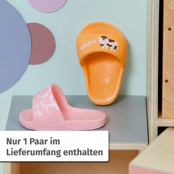 BABY born Badeschlappen 43cm, EIN Paar Bunte Schlappen für 43cm Puppen, Farbe Nicht frei wählbar, 836811 Zapf Creation