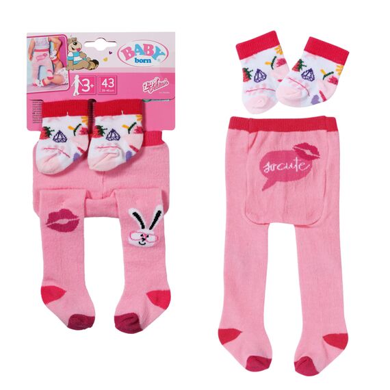 BABY Born Strumpfhose und Socken im Set für 43 cm Puppen, Set Nicht frei wählbar 836064 Zapf Creation