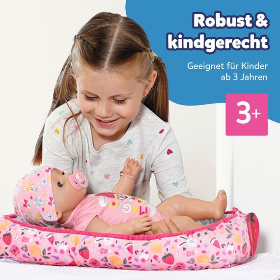 BABY born Baby Nest - Für alle 36 cm & 43 cm Puppen - Hochwertiges Puppenzubehör - Geeignet für Kinder ab 3 Jahren