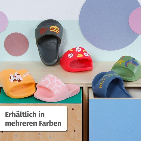 BABY born Badeschlappen 43cm, EIN Paar Bunte Schlappen für 43cm Puppen, Farbe Nicht frei wählbar, 836811 Zapf Creation