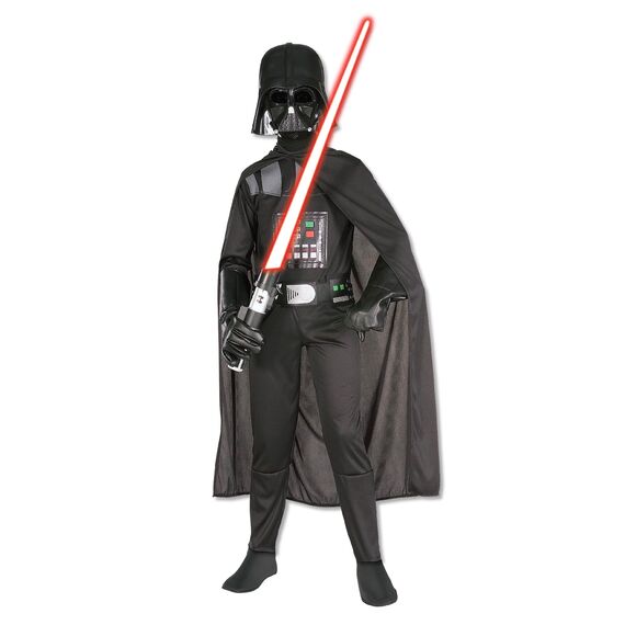 Rubie's Offizielles Disney Star Wars Darth Vader-Kostüm, Kindergröße S, Alter 9-10 Jahre,