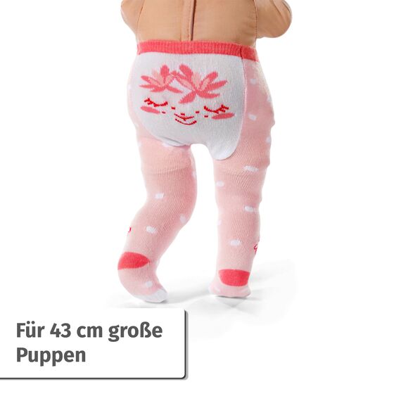 Baby Annabell Strumpfhosen und Socken in verschiedenen Farbkombinationen für 43cm Puppen, 2er Pack Puppenstrumpfhosen, 710807 Zapf Creation