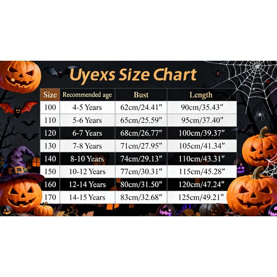 Generisch Faschingskostüme Kinder, Hexenkostüm Kinder - Hexenkostüm Mädchen Set 4-Teilig：Hexenhut,Tasche,Kleid Mit Zauberstab Cosplay Elegant Witch Costume Hexe Kostüm Für Karneval Party