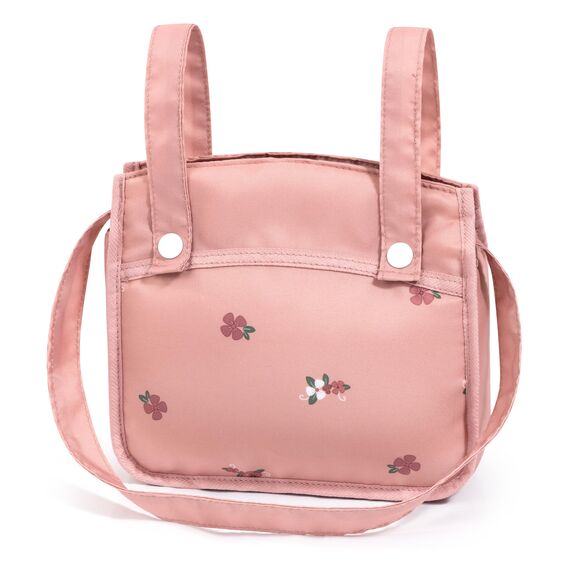 Bayer Design 17026AA Puppenwagen Xeo mit Tasche, höhenverstellbarer Griff, Schwenkschieber, wandelbar als Puppenjogger, bewegliche Vorderräder, integrierter Korb, Rosa