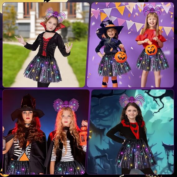 23GUANYI Kostüm Spinne Halloween Kostüm Spinne Verkleidung für Halloween Rollenspiele Party (Violett)