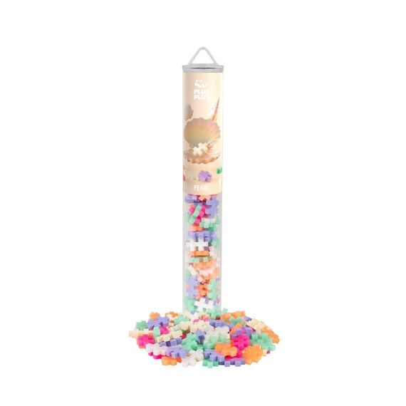 Plus-Plus 100 Tube Kreativ Bausteine Pearl