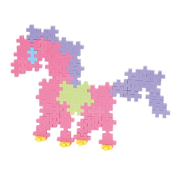 Plus-Plus 300.4025 52229 - Bausteine Mini Pastell Mix, 100 Stück