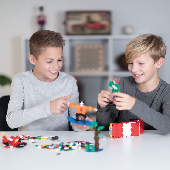 Plus-Plus 3310 Geniales Konstruktionsspielzeug, Open Play Basic, Bausteine-Set, 600 Teile