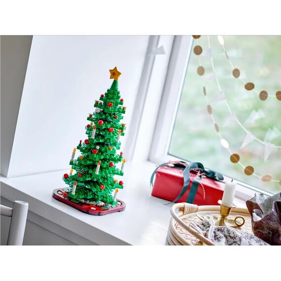 LEGO Weihnachtsbaum - 2-in-1 Bauset - Spielzeug für Kinder ab 9 Jahren - DIY Deko zum Bauen und Ausstellen - Geschenk zu Weihnachten für Jungen, Mädchen und Erwachsene - 40573