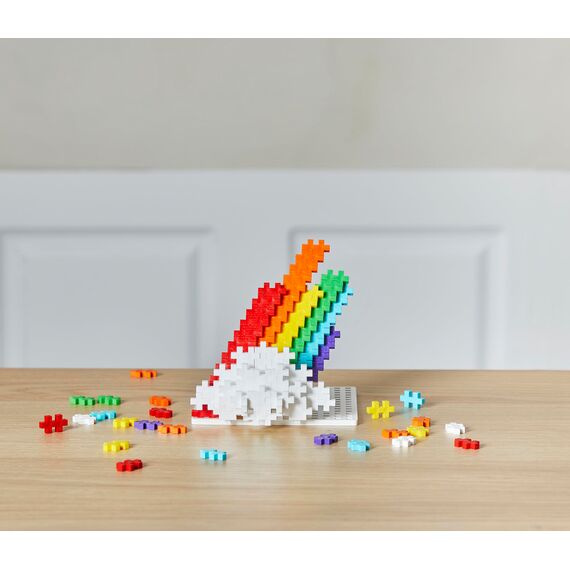Plus Plus - 300 Kreativ Bausteine Regenbogen