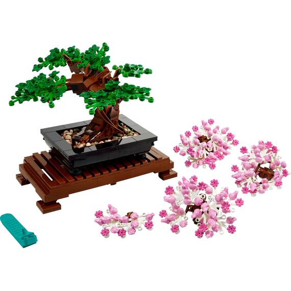LEGO Botanicals Bonsai Baum Set für Erwachsene - Pflanzen Home Deko Set - DIY Projekt und entspannende kreative Aktivität - Geschenkidee für Frauen und Männer - Botanik Kollektion 10281
