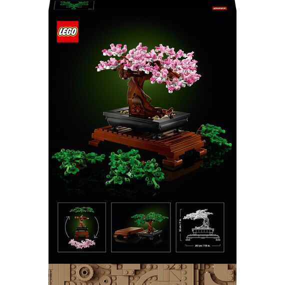 LEGO Botanicals Bonsai Baum Set für Erwachsene - Pflanzen Home Deko Set - DIY Projekt und entspannende kreative Aktivität - Geschenkidee für Frauen und Männer - Botanik Kollektion 10281