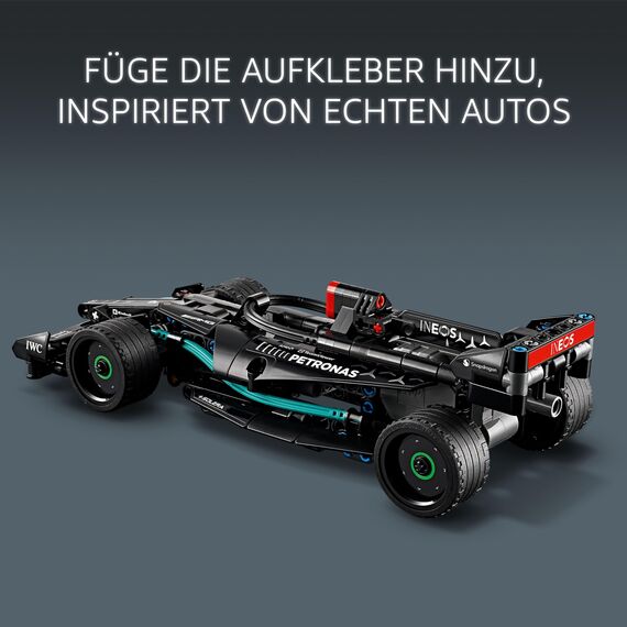 LEGO Technic Mercedes-AMG F1 W14 E Performance Race Car Spielzeug für Kinder, Jungen und Mädchen ab 7 Jahren, Pull-Back Modell Fahrzeug Set, Schlafzimmer Dekoration, Geburtstag Geschenkidee 42165