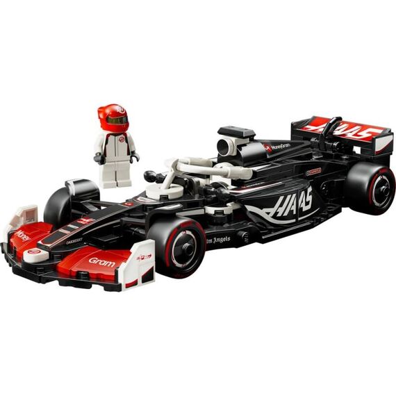 LEGO Speed Champions MoneyGram Haas F1 Team VF-24 Rennauto - Spielzeug mit Formel 1 Minifigur zum Sammeln - Modell und Geschenk für Jungen & Mädchen ab 10 Jahren und Erwachsene Motorsport Fans 77250