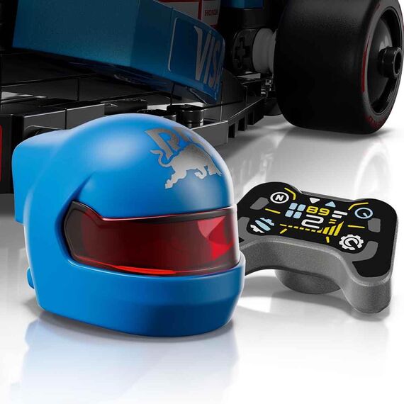 LEGO Speed Champions Visa Cash App RB VCARB 01 F1 Rennauto - Bauset mit Formel 1 Minifigur zum Sammeln - baubares Modell und Sammlerstück - Geschenk für Erwachsene und Motorsportfans 77246