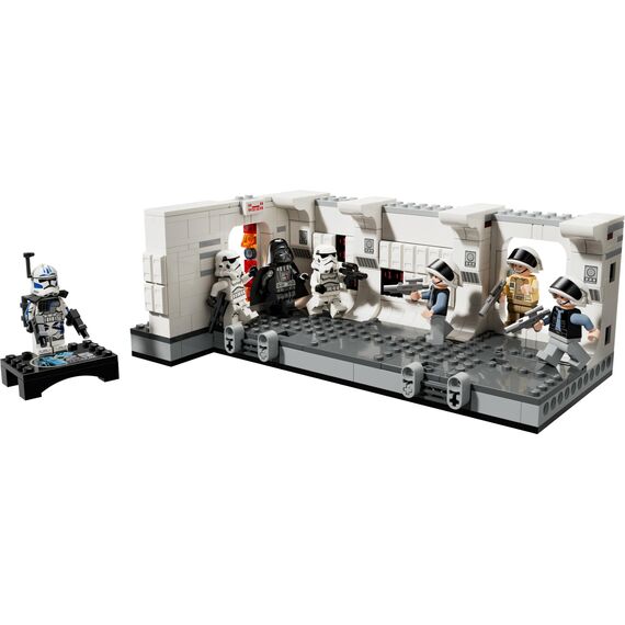 LEGO Star Wars 75387 An Bord der Tantive IV – Interaktives Spielzeug mit Explosionsfunktion, Plus 7 Mini-Figuren, darunter Darth Vader und ARC Trooper Fives – Geschenk für Jungen ab 8 Jahren und Fans