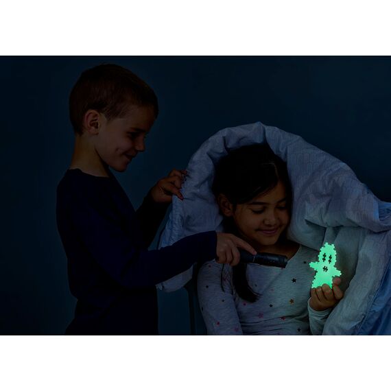 Plus Plus - 300 Kreativ Bausteine Nachtleuchtend, Glow