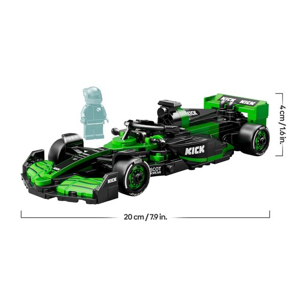 LEGO Speed Champions Kick Sauber F1 Team C44 Rennauto - Spielzeug mit Formel 1 Minifigur zum Sammeln - Bauset - Geschenk für Jungen & Mädchen ab 10 Jahren und Erwachsene Motorsport Fans 77247