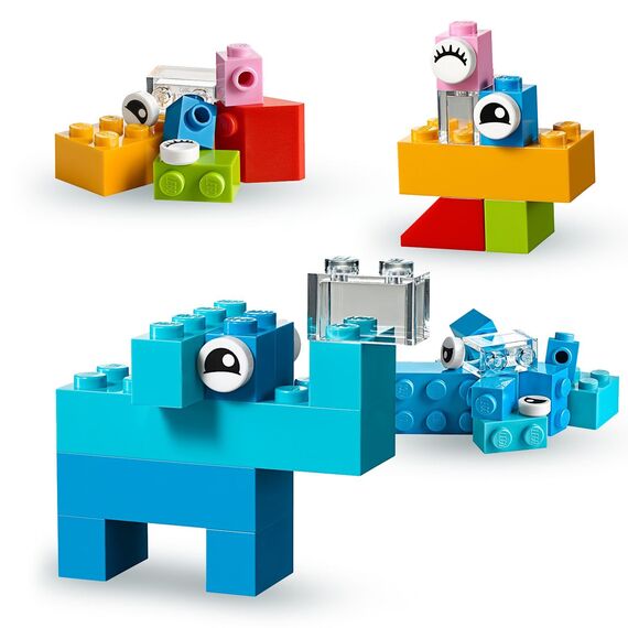 LEGO 10713 Classic Bausteine Starterkoffer – Farben Sortieren mit Aufbewahrungsbox, kreatives Geschenk, Kinderspielzeug für Mädchen und Jungen ab 4 Jahren