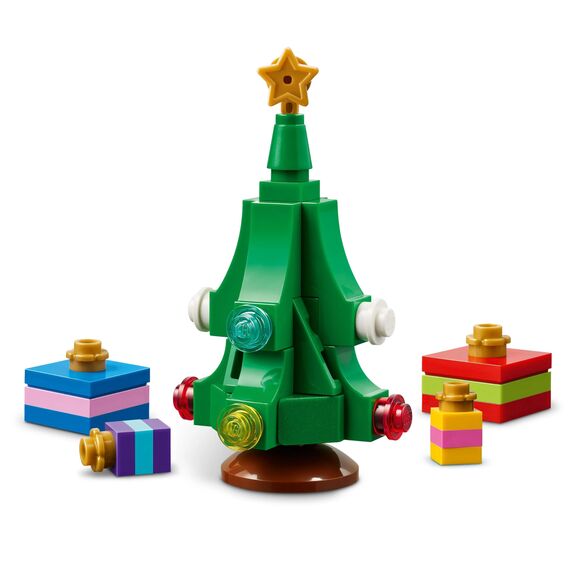 LEGO Lieferwagen des Weihnachtsmanns - Farbenfrohes Spielzeug Auto mit Weihnachtsbaum, Geschenken und Dekorationen - DIY Spielset - Geschenk für Jungen und Mädchen ab 8 Jahren - 40746