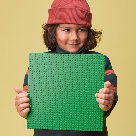 LEGO 11023 Classic Grüne Bauplatte, quadratische Grundplatte mit 32x32 Noppen als Basis für Konstruktionen und für weitere LEGO Sets