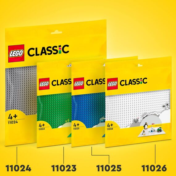LEGO 11023 Classic Grüne Bauplatte, quadratische Grundplatte mit 32x32 Noppen als Basis für Konstruktionen und für weitere LEGO Sets