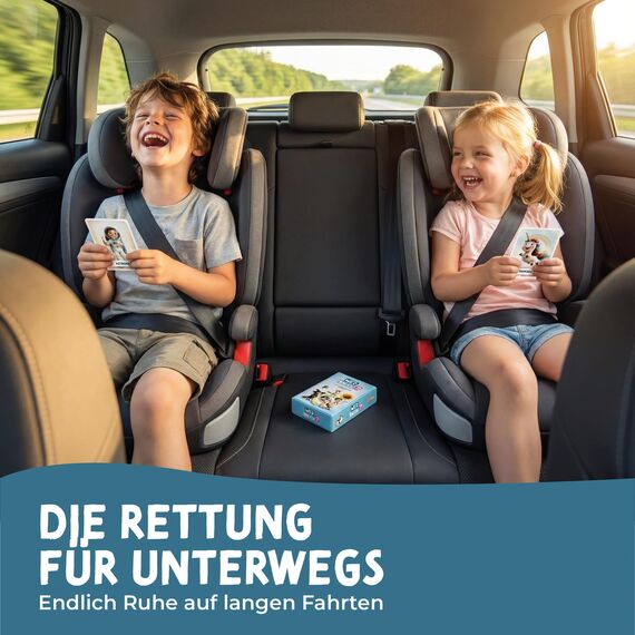 lila liebt dich Wer Bin ich Spiel Kinder ab 4 Jahre - Lustiges Ratespiel & Reisespiele für Unterwegs - Interaktives Kartenspiel, Ostergeschenke Kinder, Quiz Spaß für die ganze Familie