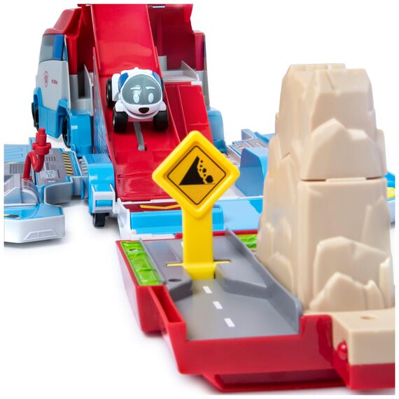 PAW PATROL True Metal Launch'N Haul PAW Patroller mit Robodog, für True Metal Metall-Fahrzeuge, Maßstab 1:55, Spielzeug geeignet für Kinder ab 3 Jahren