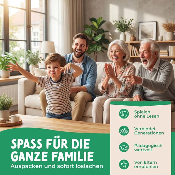 lila liebt dich Pantomime Spiel für Kinder | Lustiges Ratespiel & Reisespiel | kleines Geschenk | Spiele ab 4, 5, 6, 7, 8, 9 Jahre