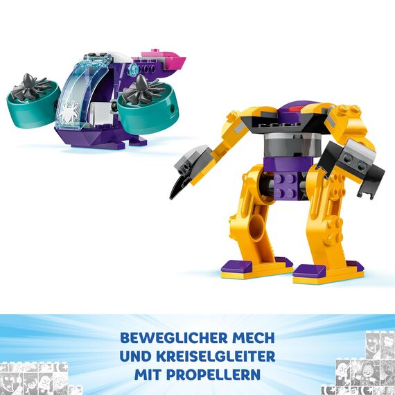 LEGO Marvel Das Hauptquartier von Spideys Team, Spider-Man-Spielzeug mit Fahrzeug und Mech, Geschenk für Jungs und Mädchen ab 4 Jahren, die Fans der TV-Serie Spidey und Seine Super-Freunde sind 10794