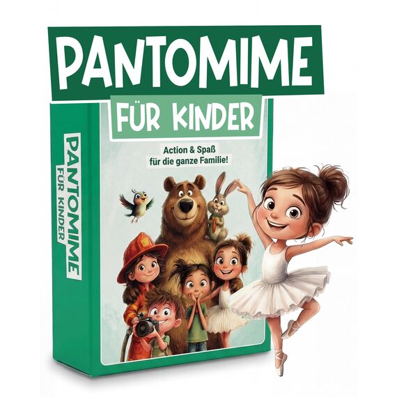 lila liebt dich Pantomime Spiel für Kinder | Lustiges Ratespiel & Reisespiel | kleines Geschenk | Spiele ab 4, 5, 6, 7, 8, 9 Jahre