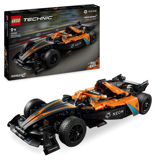 LEGO Technic Kawasaki Ninja H2R Motorrad, Geschenk für Kinder & Erwachsene & Technic NEOM McLaren Formula E Race Car, Rennwagen Spielzeug für Kinder ab 9 Jahren