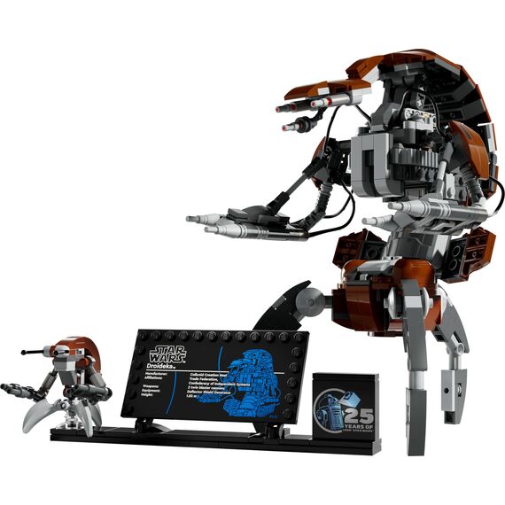 LEGO Star Wars Droideka Set, Droiden-Modellbausatz für Erwachsene, Deko für das Büro, Sammlerstück, Geschenkidee für Männer und Frauen 75381