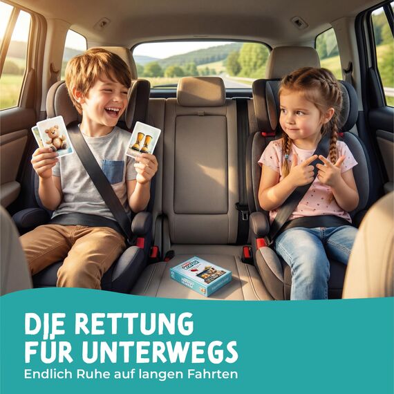 lila liebt dich Ich packe Meinen Koffer Spiel – Reise Spiele Kinder ab 4, ideale Ostergeschenke Kinder 5 Jahre und als lustige Beschäftigung für Auto & Urlaubsub
