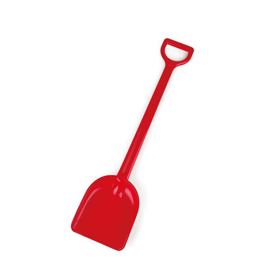 Hape Sandschaufel, Rot - Robuste Sand- und Buddelschaufel für Strand, Garten und Sandkasten, Outdoor Spielzeug für Kleinkinder, Sandspielzeug für Kinder ab 18 Monaten